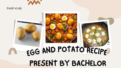 Aloo Anda Recipe | Aloo Anda Bhujia Recipe | Egg Potato Recipe present by bachelors
