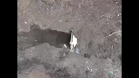 Footage of Russian Soldiers Last Moments in a Dugout
