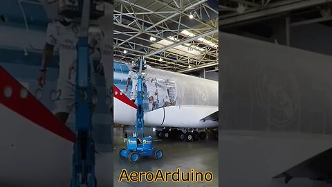 Ever Seen Real Madrid #A380 Airplane #Aviaiton #AeroArduino