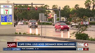 Cape Coral considering adding a noise ordinance
