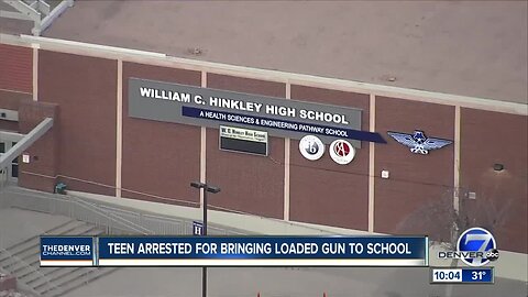 Hinkley High School student arrested, accused of bringing loaded handgun to school Thursday