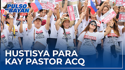Mga kabataan ng KOJC, nagprotesta sa senado; Hustisya para kay Pastor ACQ, ipinanawagan