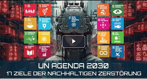 UN-AGENDA 2030 – 17 Ziele der nachhaltigen Zerstörung