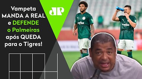 "Cara, o Palmeiras..." Vampeta MANDA A REAL e DEFENDE o Verdão após ELIMINAÇÃO para o Tigres!