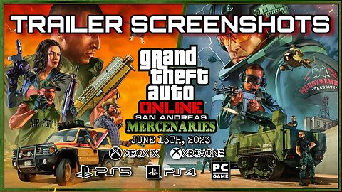 GTA Online: San Andreas Mercenaries - Screenshots From The Trailer