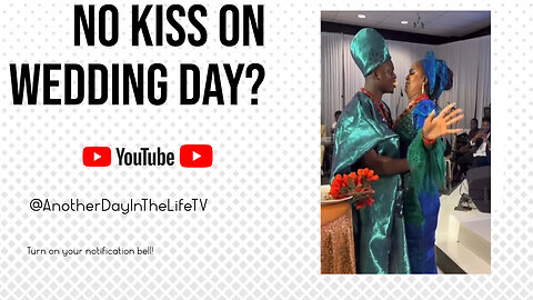 Woman Refuses To Kiss Husband On Wedding Day