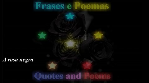 A rosa negra é especial, ela é pura escuridão, trás a morte... [Poesia] [Remake] [Frases e Poemas]