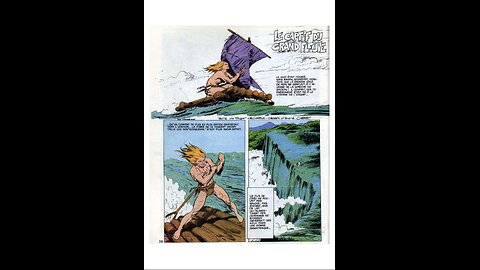 Rahan. Episode Sixty-Eight. By Roger Lecureux. The Captive of the great river. A Puke (TM) Comic.