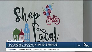 Economic boom in Sand Springs with new projects and businesses