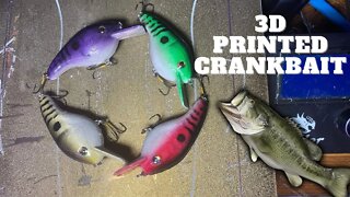 3D Printing a Squarebill Crankbait