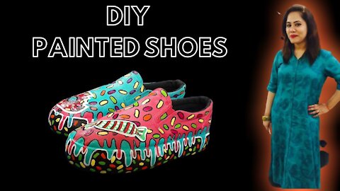 DIY PAINTED SHOES