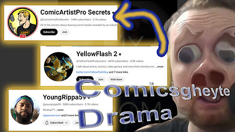 Attempting to explain and venting about the recent drama in ComicsGate