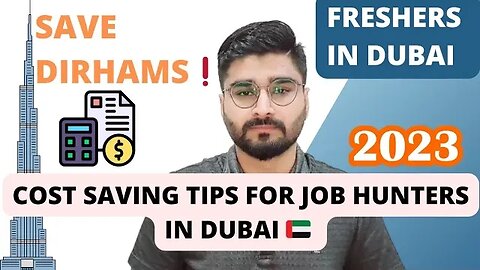 Most effective cost saving tips for job seekers in Dubai | Sep 2023