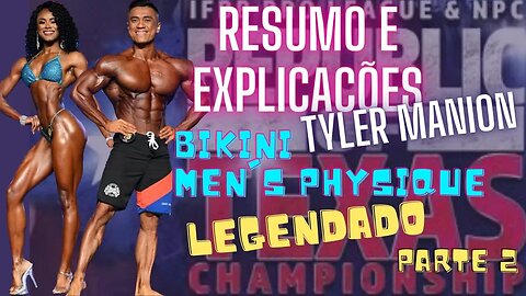 Republic of Texas 2023 Bikini e Men's Physique comentado por Tyler Manion vice presidente e juiz NPC