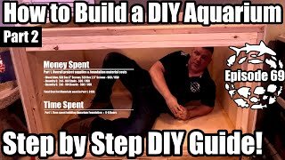 How to Build a DIY Aquarium, a Step by Step Guide. Part 2