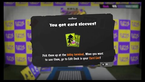 Splatoon 3 - Tableturf Battle - Marie's Card Sleeve