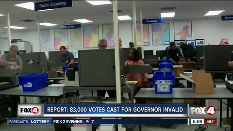 State: More than 83,000 votes in Florida were invalid