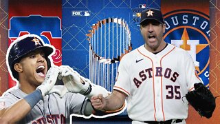 The Astros BEAT the Phllies in Game 5 of the World Series 3-2 and are 1 win away from the TITLE!