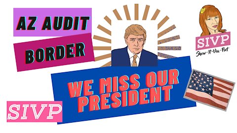 ARIZONA AUDIT, LUCIFER TELESCOPE, NEPHILIM, BORDER CRISIS WE MISS OUR PRESIDENT! MARCH PODCAST