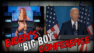 Watch Biden Gaffe & Mumble Through His Big Boy Press Conference Alex Jones & Owen Shroyer React Live