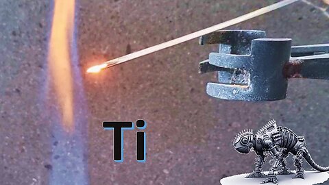 How to Burn Titanium Metal (Explosions&Fire response)