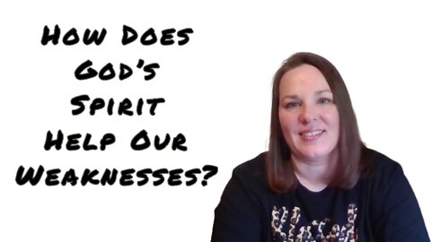 How Does God's Spirit Help Our Weaknesses? #shorts #holyspirit #christian