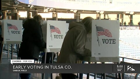 Early voting in Tulsa County