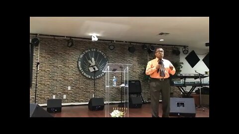 Predicación por nuestro pastor Leopoldo Morales Pizarro. Convivio de acción de gracias. 21/11/21.