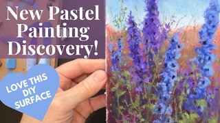 New Pastel Painting Discovery / Real Time Tutorial