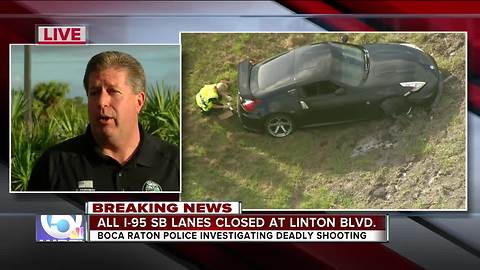Boca Raton police news conference on deadly I-95 shooting (5 minutes)