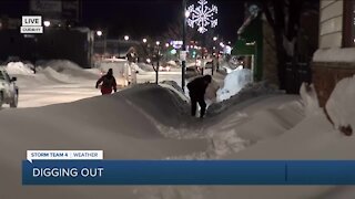 Cudahy digs out after snowstorm
