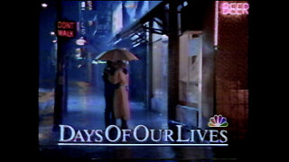 July 31, 1988 - Two 'Days Of Our Lives' Soap Opera Promos