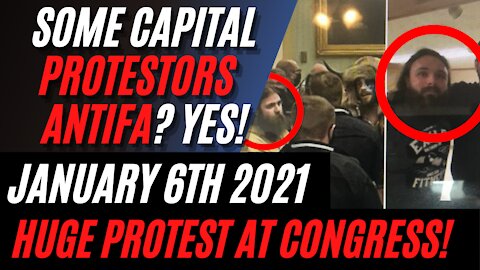 Some Washington Capital Protestors ARE ANTIFA Disguised as Trump Supporters!! Kyle Becker Reports