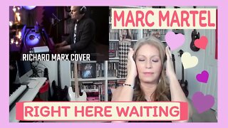 Marc Martel Reaction RIGHT HERE WAITING/Richard Marx Cover TSEL Marc Martel TSEL Right here waiting!