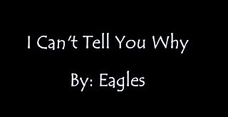 My Karaoke Version of "I Can't Tell You Why" By: Eagles | Vocals By: Eddie