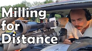 Milling a target for distance and the MSR2 reticle