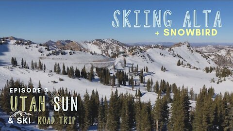 Family Skiing Alta & Snowbird // E3 : Utah Sun & Ski Road Trip
