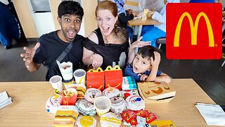 American girl visits McDonalds Malaysia for the first time!