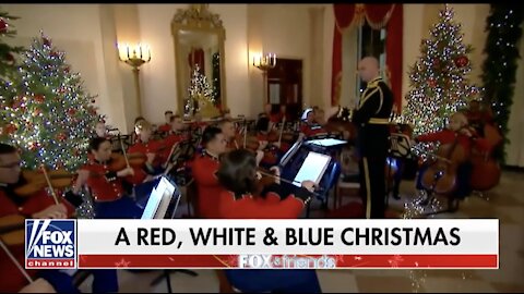 First Lady Melania Trump Gives Tour of White House Christmas Decor