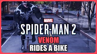 Marvel's Spider-Man 2 PS5 - VENOM Rides a Bike