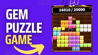 Gem Block Puzzle [ How I Earned 16,010 Points]