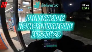 Delivering With UberEATS & Deliveroo (No More Hurrecane Ebike) EP29