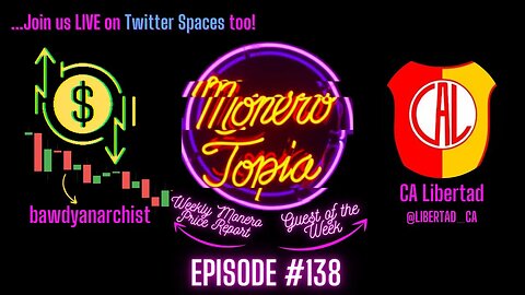 Monero Stadium and Jerseys w/ LIBERTAD! - + Price, Dev & News! EPI #138