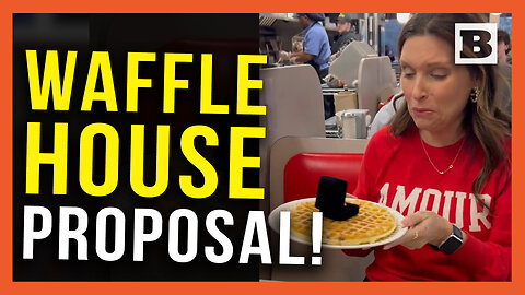 "It Takes a Real Man" to Do This — Valentine's Waffle House Proposal