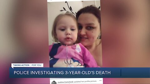 Police investigate after 3-year-old girl dies from alleged abuse by mother's boyfriend