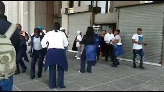 SOUTH AFRICA - Cape Town - MyCiti bus drivers strike continues (vbs)