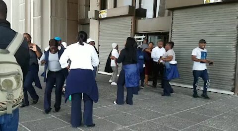 SOUTH AFRICA - Cape Town - MyCiti bus drivers strike continues (vbs)