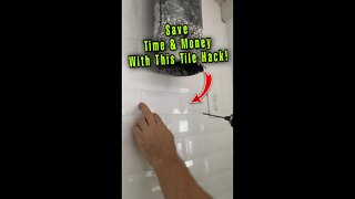 Pro Tip For Tile Work!