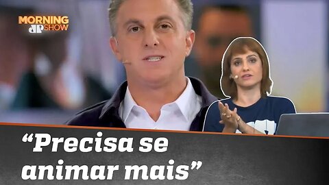 Domingão com Huck estreia desanimado e com erros