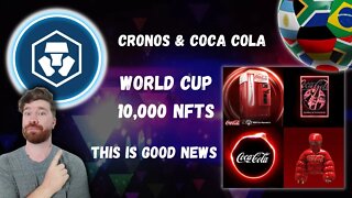 CRONOS ~Coca Cola Announcement~ This Is Good For Crypto.com